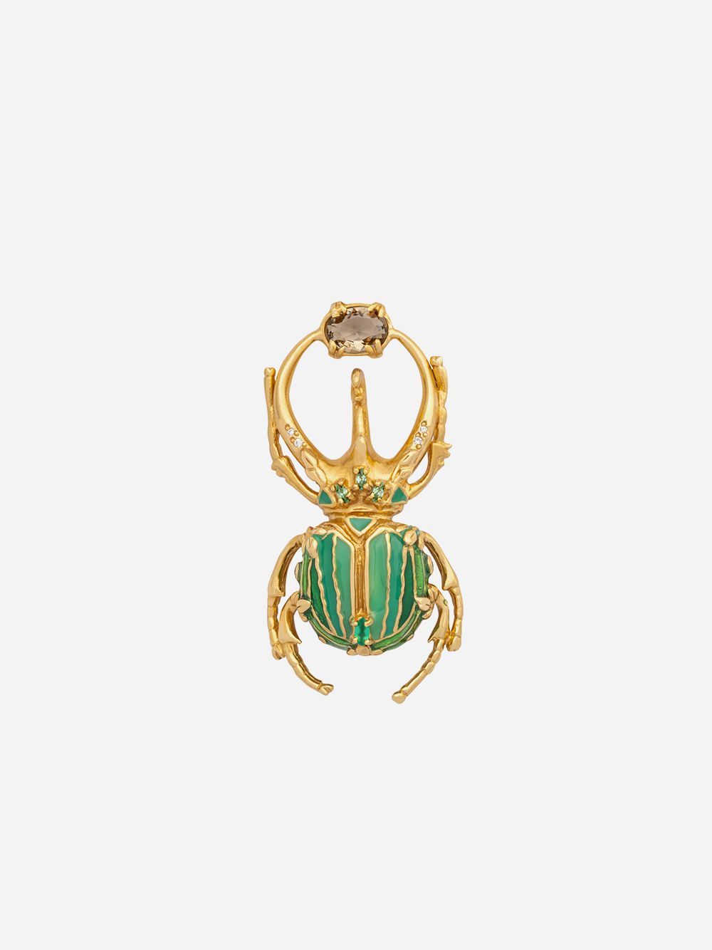 Pin Verde Royal enamel Beetle 