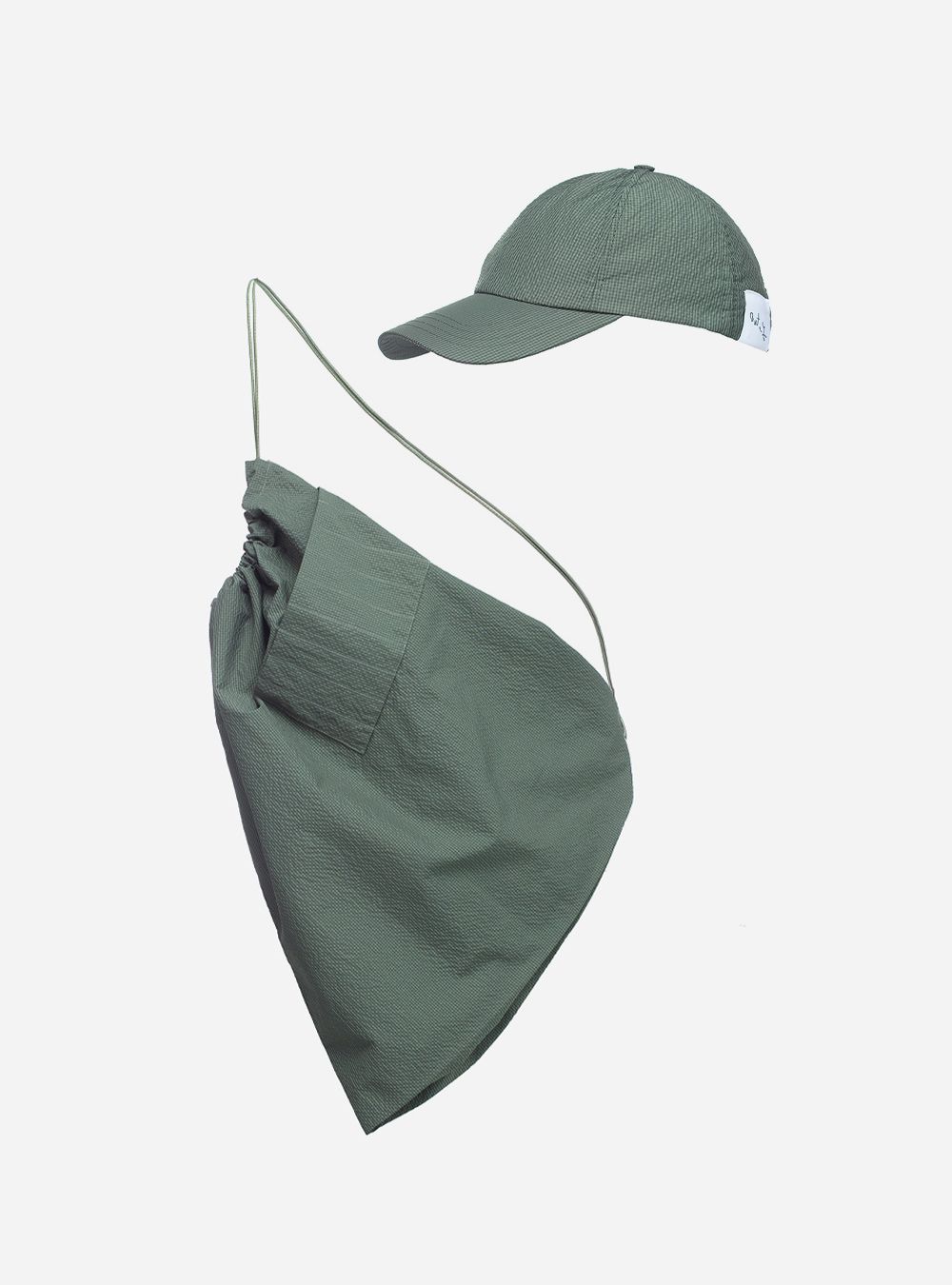 Camo Green Cap and Backpack Set | Rita Sá