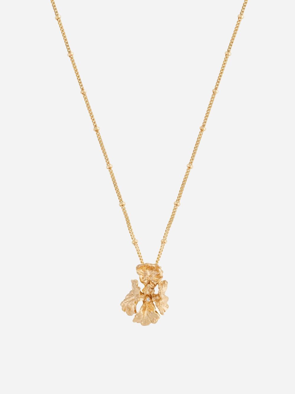 S Iris necklace