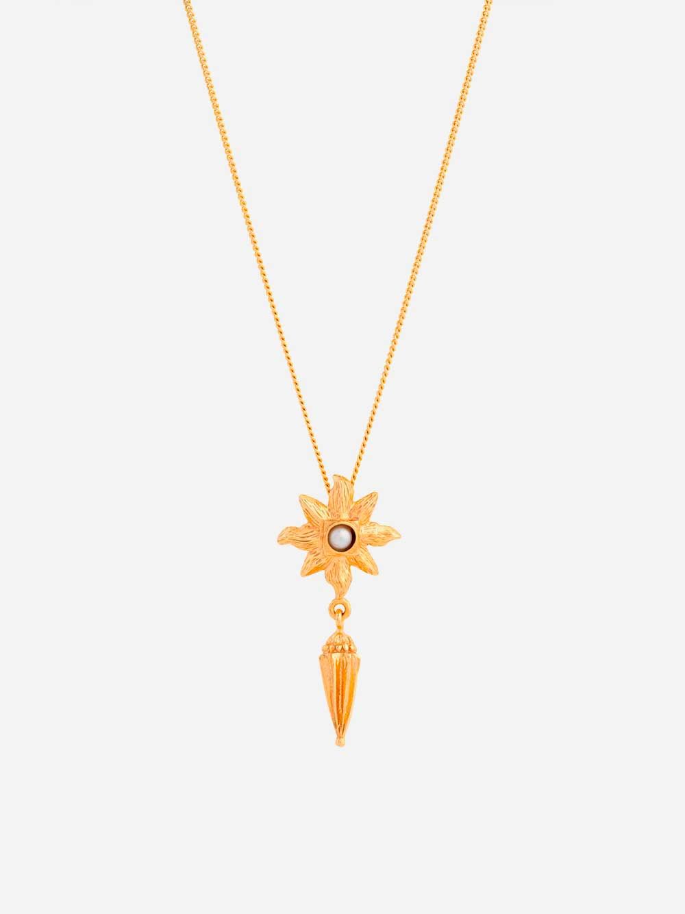 Colar Pendent Sun with a spike 