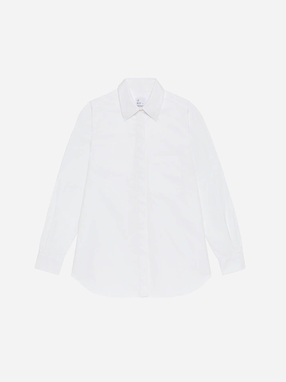 Serge White Shirt | Le Boyfriend