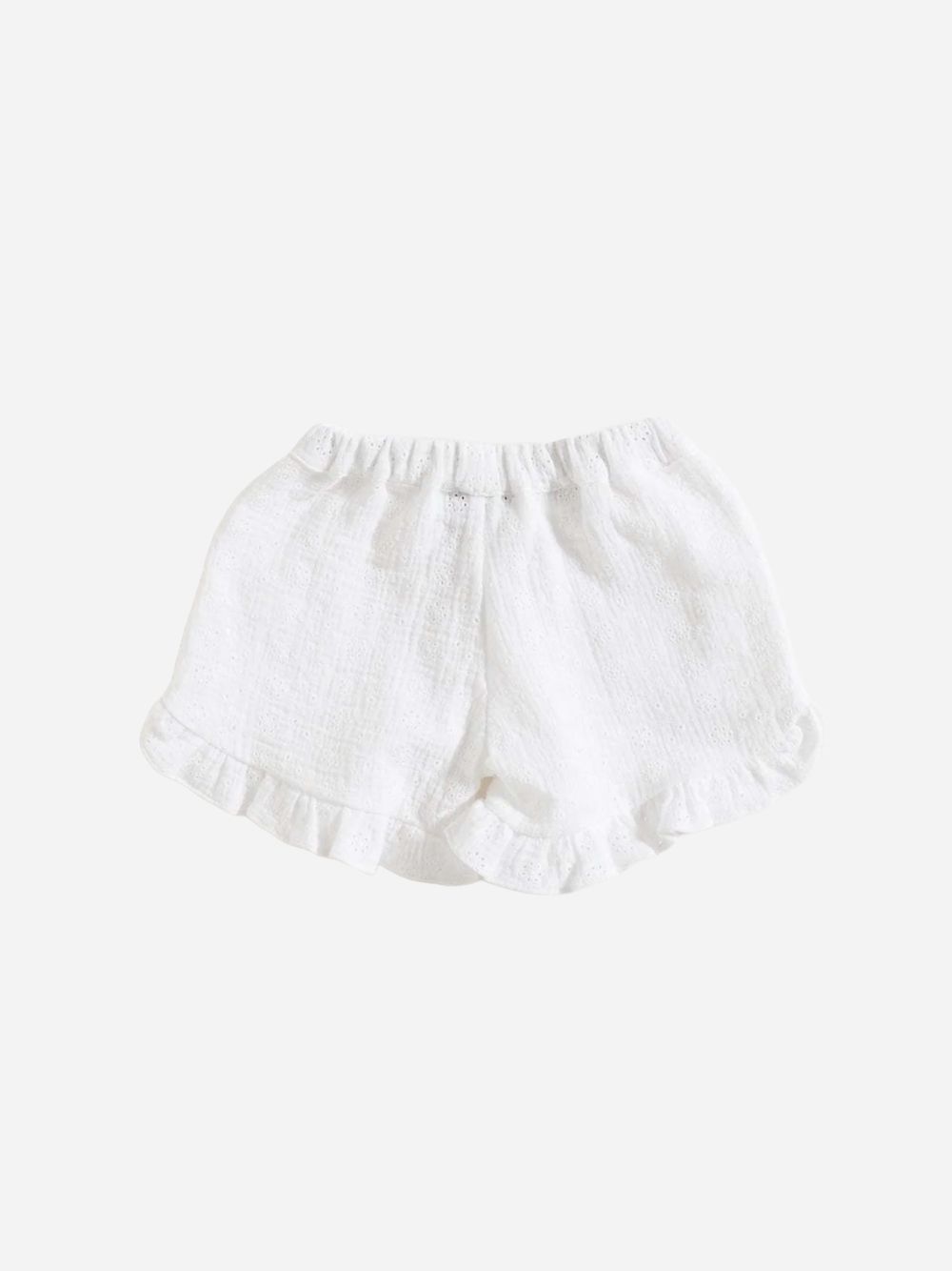 Shorts / White English Embroidery