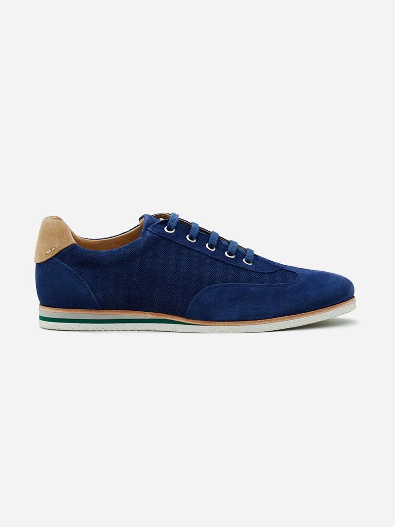 Signatus Blue Sneakers | Wolf & Son