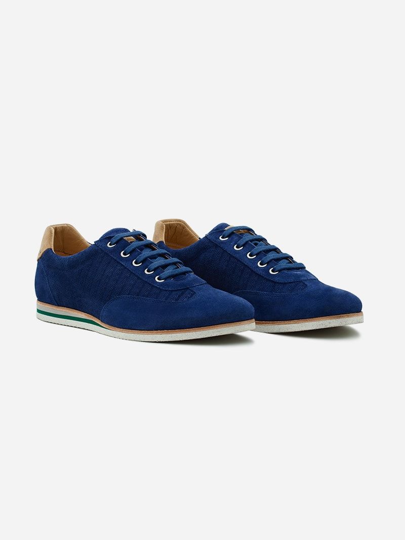 Signatus Blue Sneakers | Wolf & Son