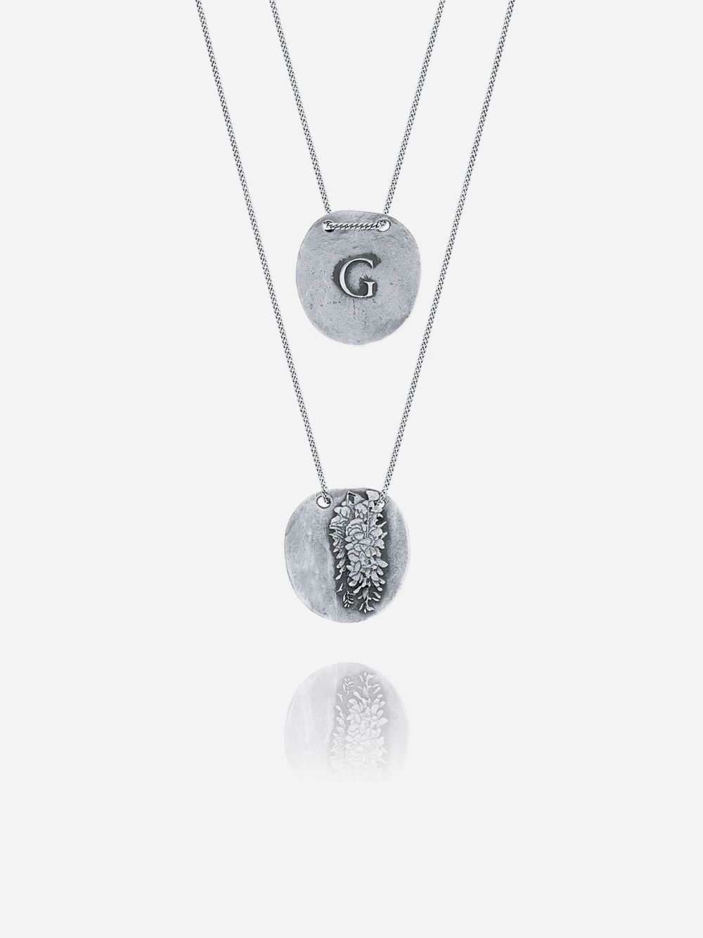 Silver G Necklace