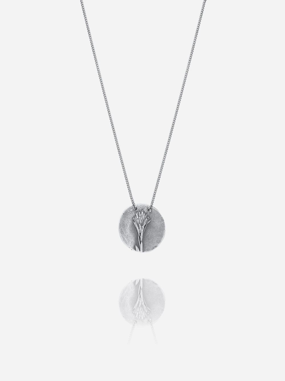 Silver Q Necklace