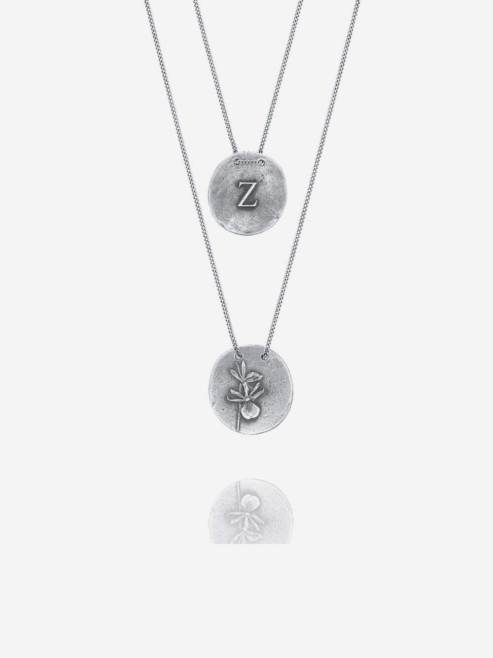 Silver Z Necklace