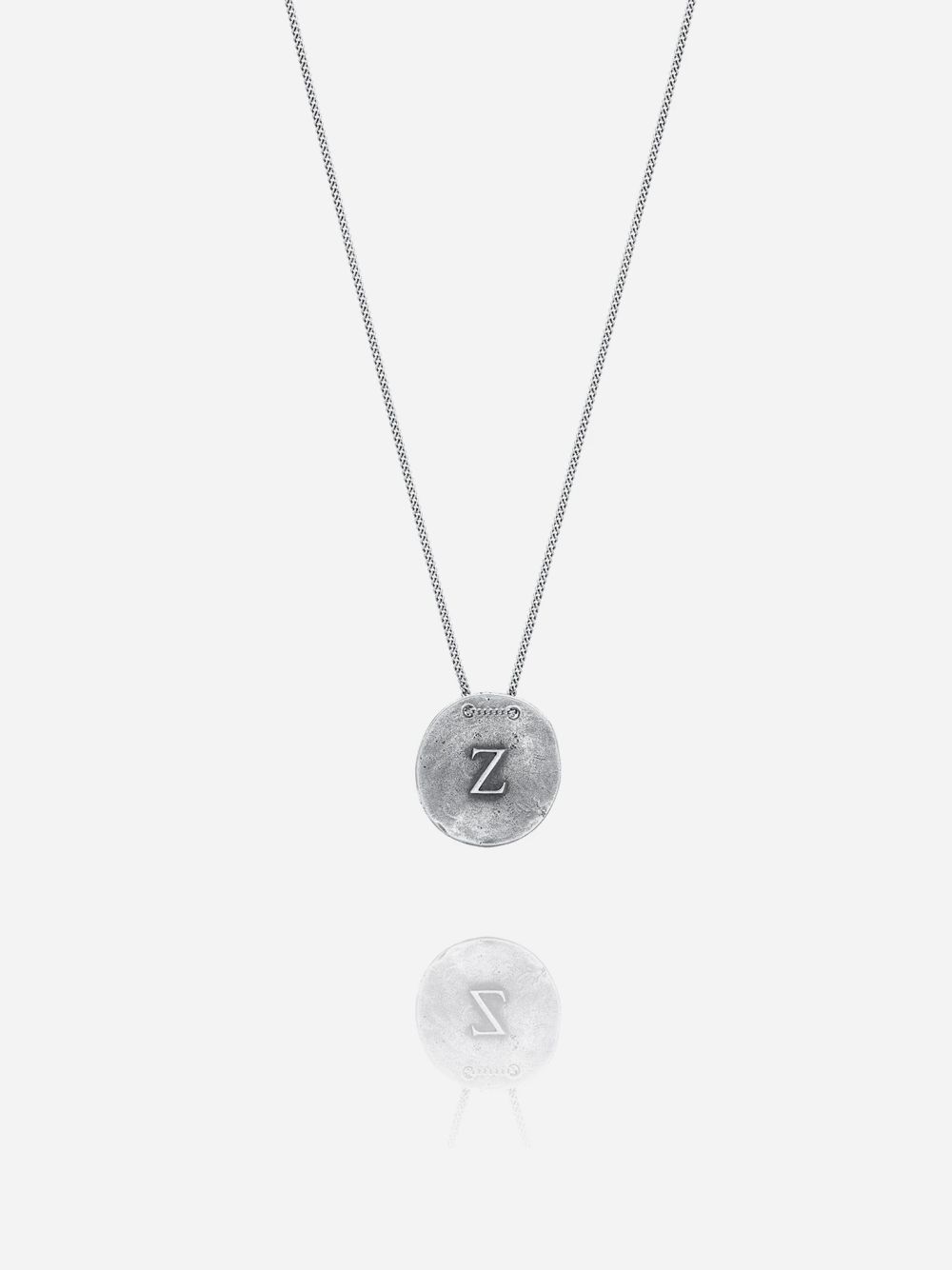 Silver Z Necklace