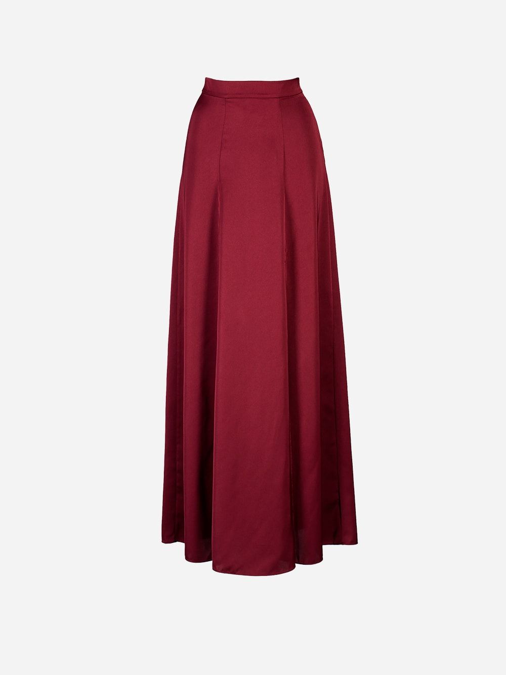 Burgundy Long Skirt | Cleonice