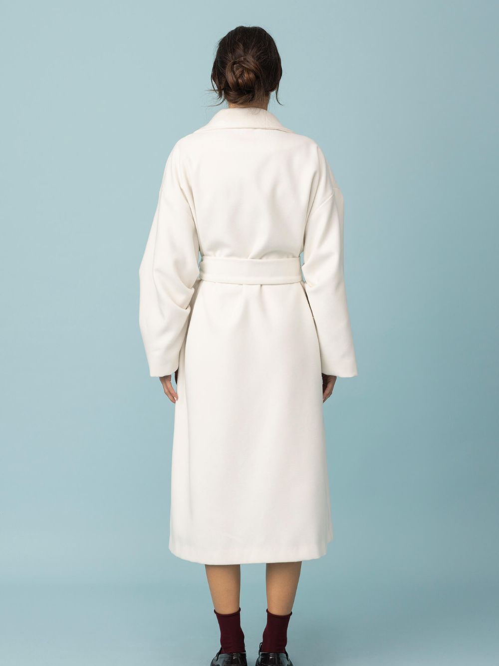 White Frederica Coat