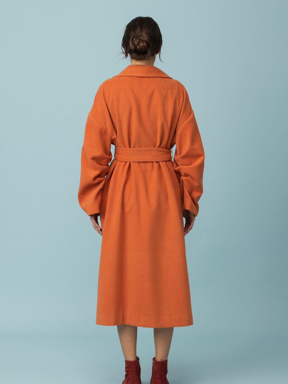 Orange Frederica Coat