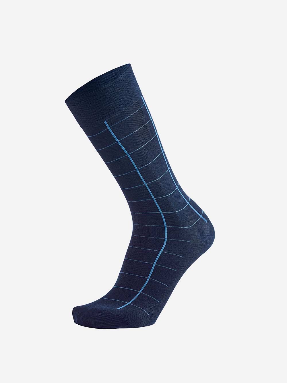 Striped Blue Navy Socks | Westmister