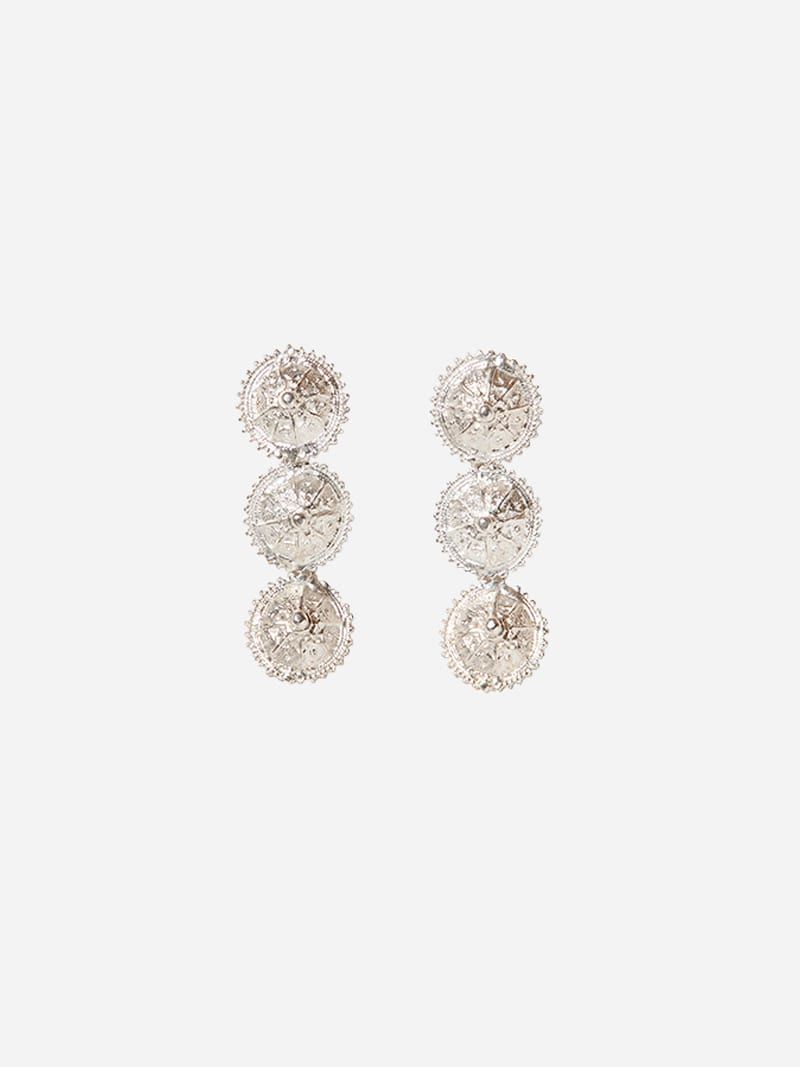 Three in One Sterling Silver Earrings | Joana Mota Capitão