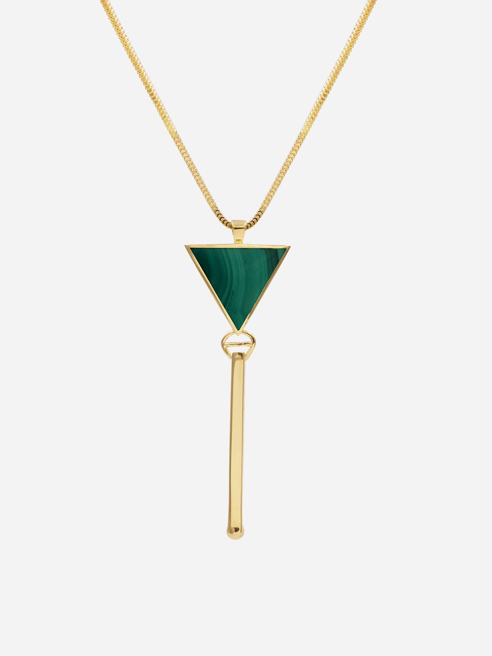 Triangolo Gold Necklace | Kimsu