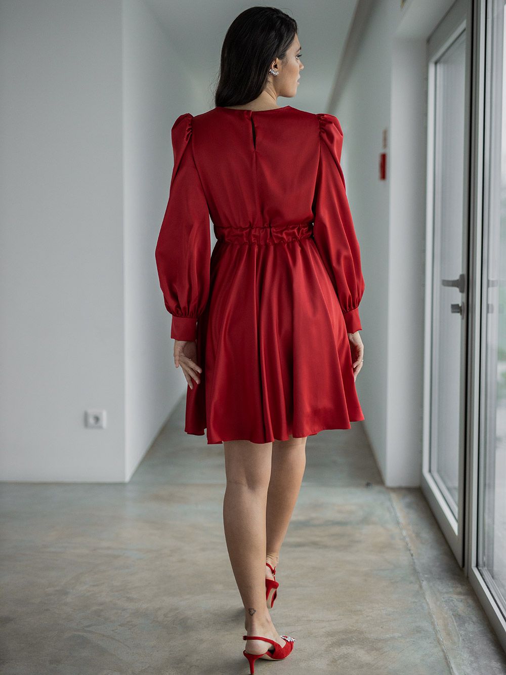 o vestido vermelho