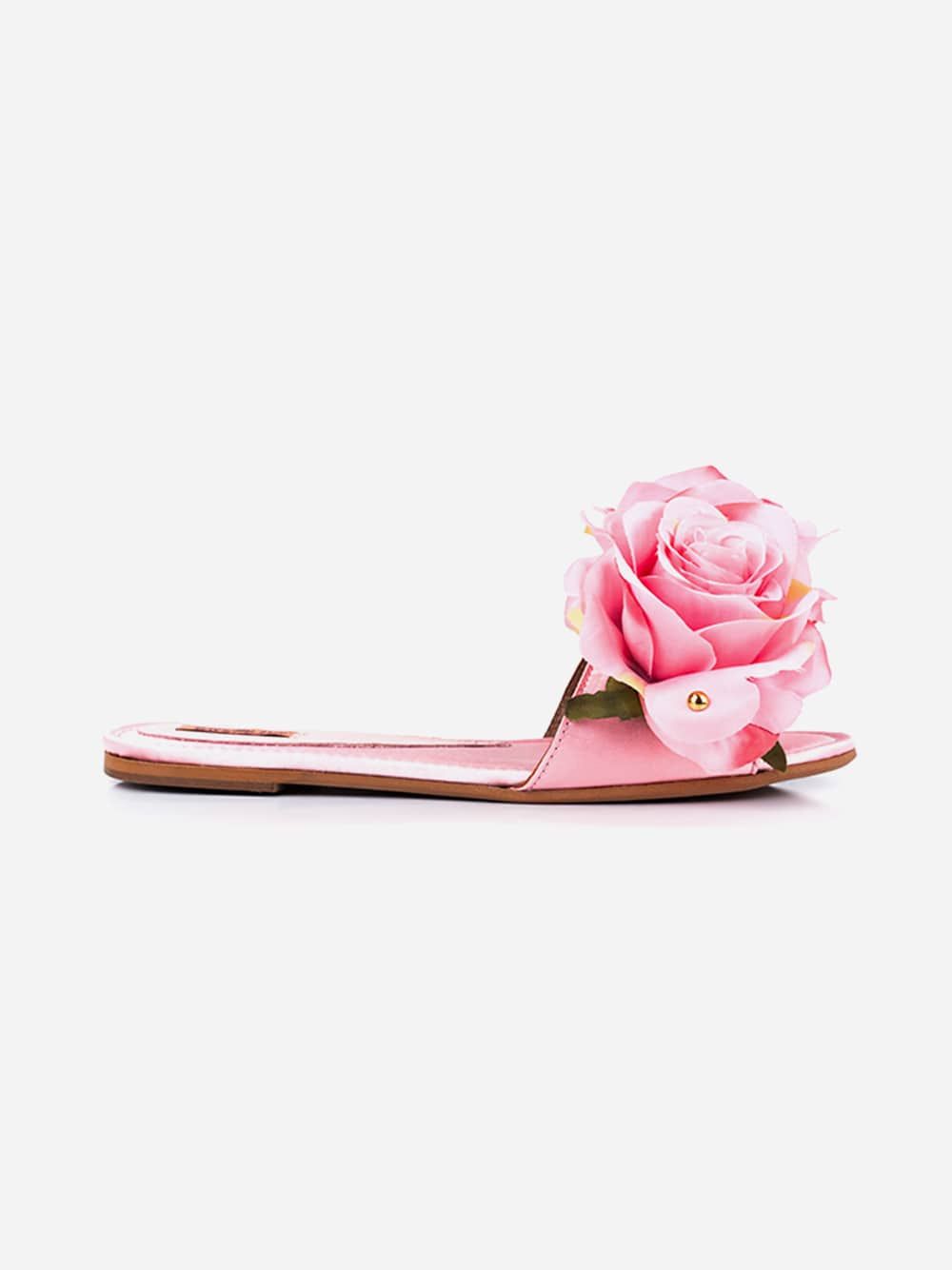 Frida Pink Roses Slippers | Friendly Fire