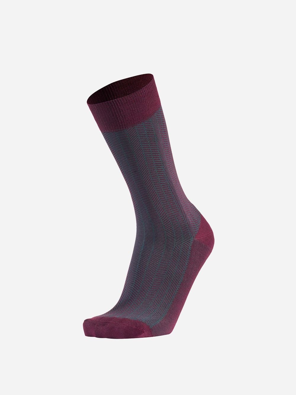 Bordeaux Socks Zigzag | Westmister 