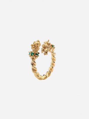 Golden Dragons Ring | Carolina Curado