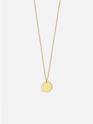 Colar Básico Círculo Dourado | Coquine Jewelry