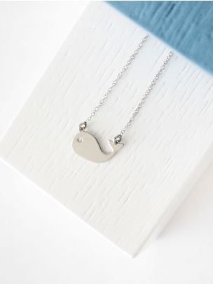 Silver Necklace Whale | Coquine Jewelry