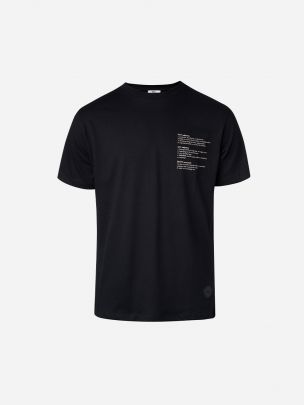 T-Shirt New Old Brand Preta | Sanjo 