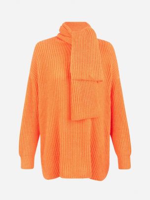 Amber Oversized Knit Orange