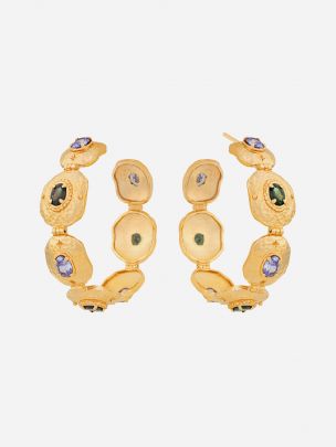 Beauty Queen Hoops – Pair