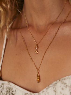 Deux Perle Necklace