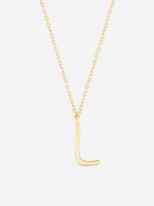 Necklace Letter L | Wonther
