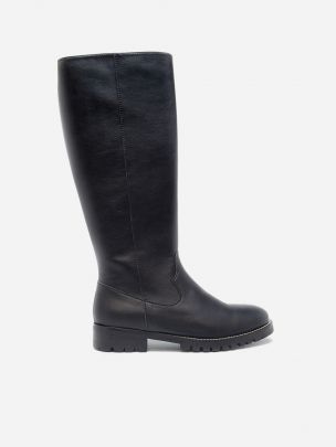 Bota Preta Cano Alto Vegan Nae