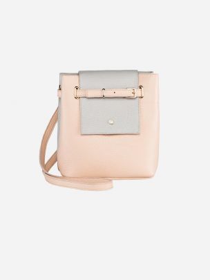 Mini Bucket Bag Nude | Maria Maleta