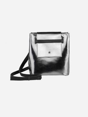 Metallic Mini Bucket Bag | Maria Maleta