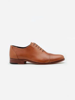 Brown Shoes Albus Cognac | Wolf & Son 