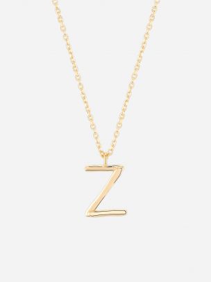 Necklace Letter Z | Wonther