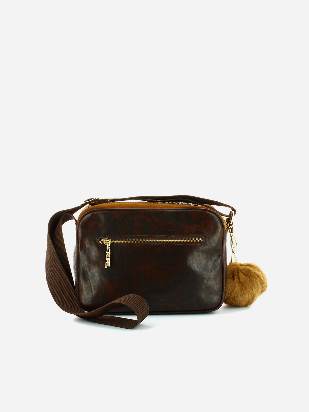 Brown leather Crossbody Bag