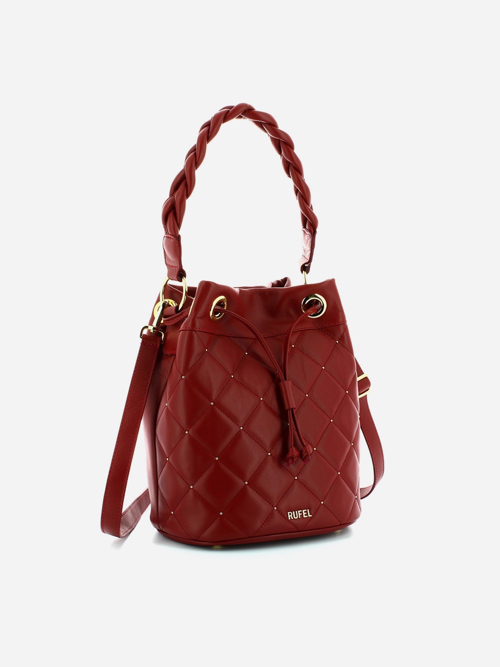 Red Padded Handbag